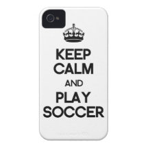 Lugna behålla och lekfotboll iPhone 4 Case-Mate fodraler