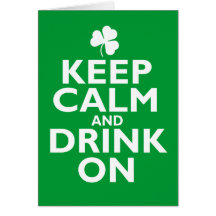 Lugna st patricks dayhumor för behålla kort