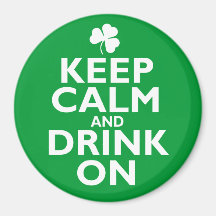 Lugna st patricks dayhumor för behålla kylskåps magneter