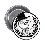 LulzSec anonym logotyp Knappar