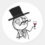 LulzSec Rund Klistermärke