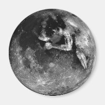 LUNA magnet Magnet För Kylskåp
