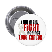 Lungcancer I SLAGSMÅL 1 Knappar Med Nål