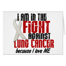 Lungcancer I SLAGSMÅL 1 mig Hälsnings Kort