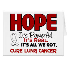 LungcancerHOPP 1 Hälsnings Kort