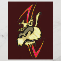 Lurvig hund custom flyer