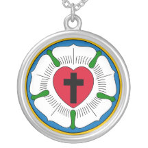 Luther den rosa lutheranismen Martin Luther Skräddarsydda Halsband