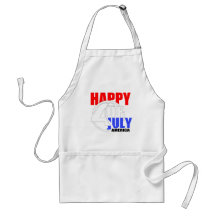 Lycklig 4th av det Juli Amerika förklädet