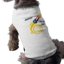 Lycklig 4th Juli Hund Tröja