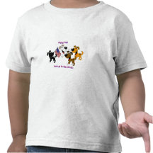 Lycklig 4th! Låt oss gå till paraden! Tee Shirt