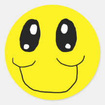 Lycklig ansikteSmileyklistermärke