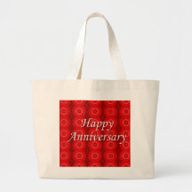 Lycklig årsdag tote bags