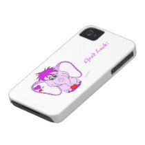 Lycklig case för PieiPhone 4/4S