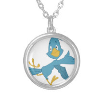 Lycklig fågel halsband
