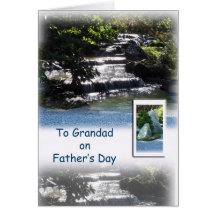 Lycklig fars dag - för Granddad Kort