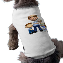 Lycklig fars dag tröja för hundar