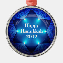 Lycklig Hanukkah 2012 prydnad Jul Dekorationer