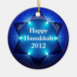 Lycklig Hanukkah 2012 prydnad Julgransdekorationer