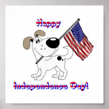 Lycklig independence day! posters