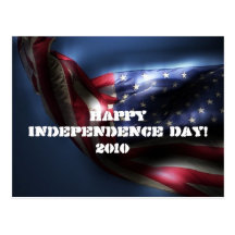 Lycklig independence day! vykort