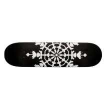 Lycklig jul - iskristall - snöflinga skate board decks