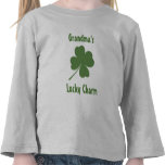 Lycklig klöver för berlock 4-Leaf T Shirt