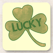 Lycklig Shamrock Kopp Underlägg