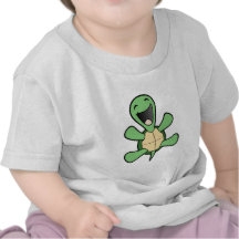 Lycklig sköldpadda tee shirts