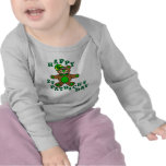 Lycklig St Patrick dag Teddybear Tee Shirts