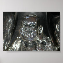 Lyckliga Buddha Affisch