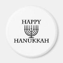 Lyckliga Chanukkah Kylskåpsnagnet