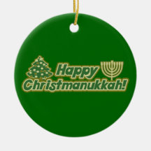 Lyckliga Christmanukkah Julgranskula