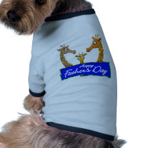 Lyckliga fars daggåvor hund t-shirt