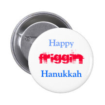Lyckliga Friggin Hanukkah knäppas Knapp