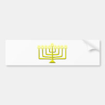 Lyckliga Hanukkah Bildekal