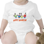 Lyckliga Hanukkah dreidels /shirt Tshirts