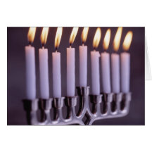 Lyckliga Hanukkah Hälsningskort