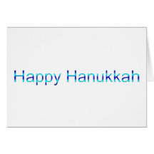 Lyckliga Hanukkah Hälsningskort