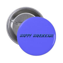 Lyckliga Hanukkah! Knapp Med Nål