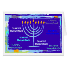 Lyckliga Hanukkah Kort