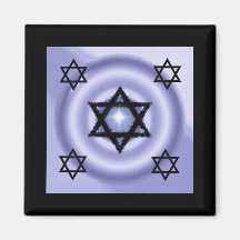 Lyckliga Hanukkah Magnet För Kylskåp