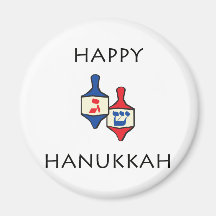 Lyckliga Hanukkah Magneter För Kylskåp