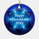 Lyckliga Hanukkah tillfogar någon prydnad för namn Jul Dekorationer