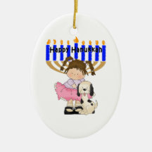 Lyckliga Hanukkah vänner Juldekoration