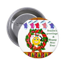 Lyckliga Holiday's_ Button_by Elenne Nål