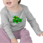 Lyckliga Sts Patrick dag-Shamrock Tee Shirts