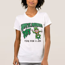 Lyckliga Sts Patrick dag Time för en pimpel T-shirt