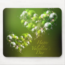 Lyckliga valentin dag 19 Mousepad Musmattor