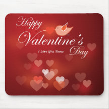 Lyckliga valentin dag 7 Mousepad Musmatta