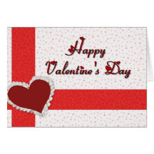 Lyckliga Valentine' s-dag Hälsnings Kort